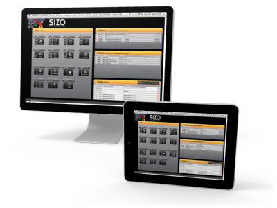 Sizo iMac met menu